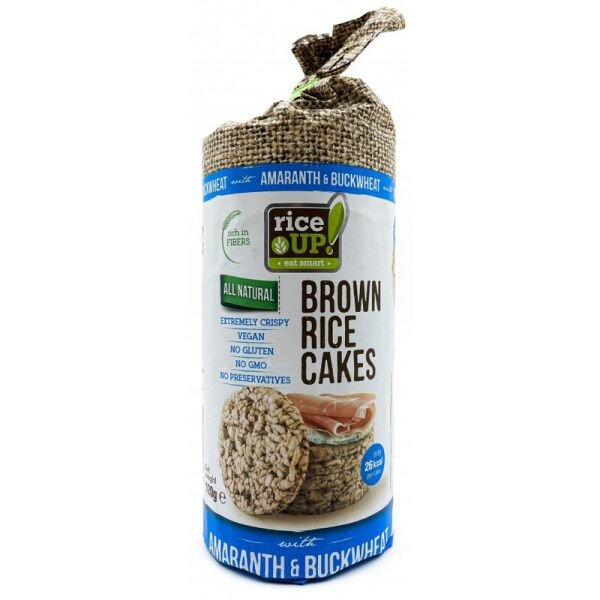 RICE UP RONDELE DE OREZ 120GR CU AMARANT&HRISCA(12B)
