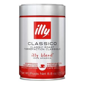 CAFEA ILLY CLASICO.BOABE ESPR.250GR (12B)