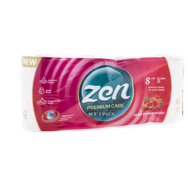 HARTIE IG.ZEN PREMIUM CARE 8 ROLE SWEET POMEGRANATE(6SET)