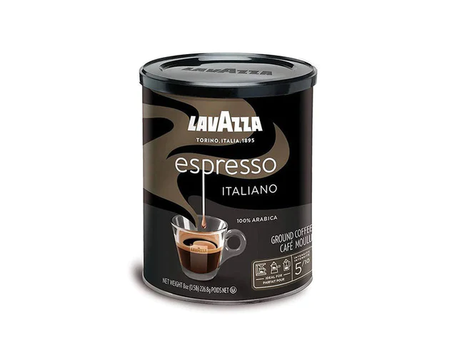 LAVAZZA 250GR CAFFE ESPRESSO TIN(12CUT)