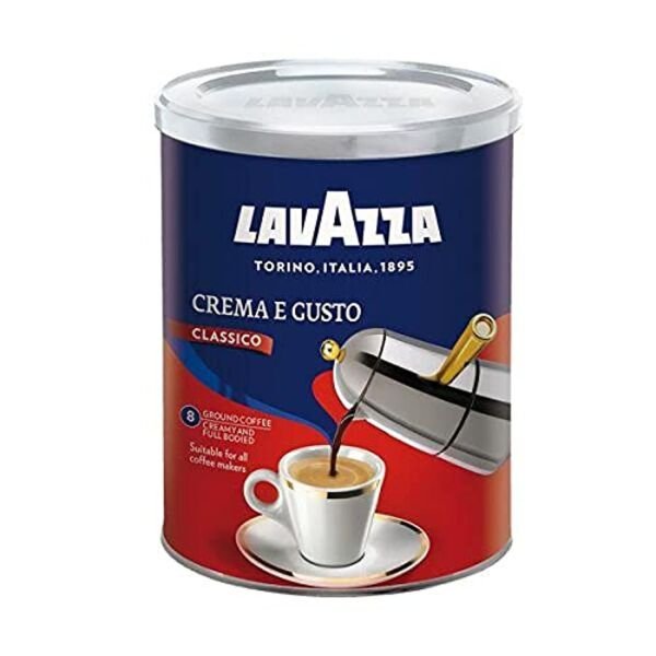 LAVAZZA 250GR CREMA E GUSTO TIN (12CUT)