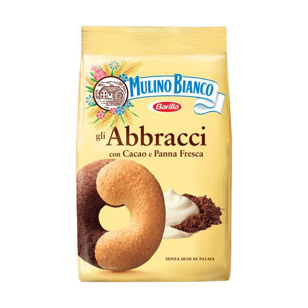 BARILLA BISCUITI 350GR ABBRACCI(12B)
