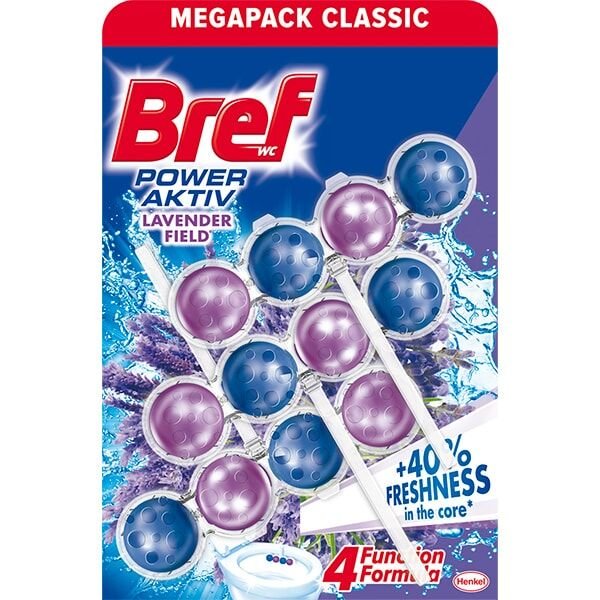BREF ODORIZANT.WC 3*50GR LAVANDA(9SET)