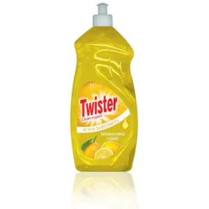 DET.DE VASE TWISTER 1L LEMON(10B)
