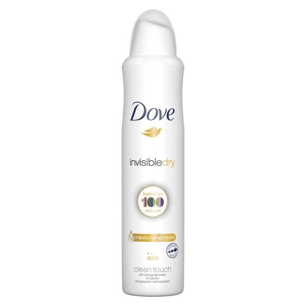 DOVE DEO 250ML WOM INVISIBILE DRY(6B)