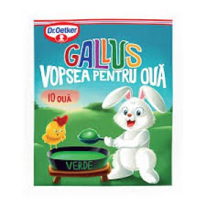 GALLUS (10 OUA) VERDE 7GR(50B)