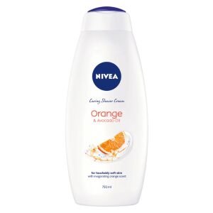 NIVEA GEL DE DUS 750ML WOM.ORANGE&AVOCADO OIL(12B)