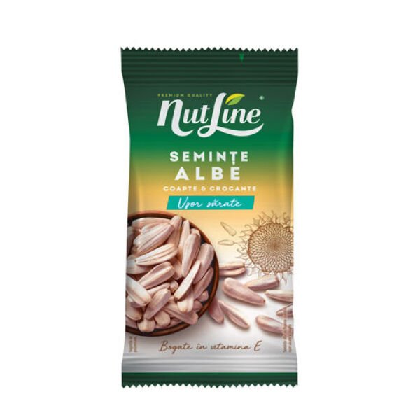 NUTLINE SEMINTE FL.SOARELUI 100GR ALBE CU SARE(12B)