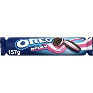 OREO BISCUITI 157GR REMIX VANILLA&RASBERRY(16B)