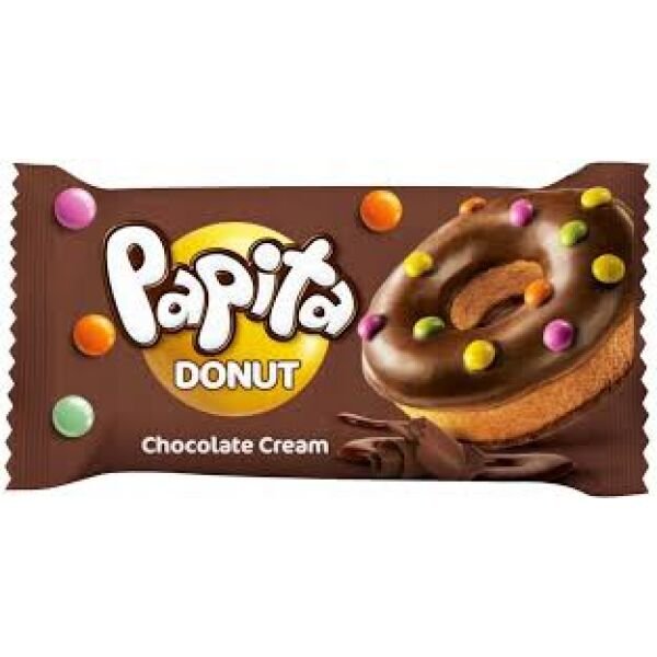 PAPITA DONUT 40GR CIOCOLATA(24B)*6CUT