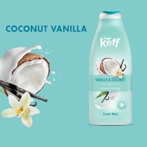 SANO KEFF GEL DUS 500ML VANILLA COCONUT(12B)