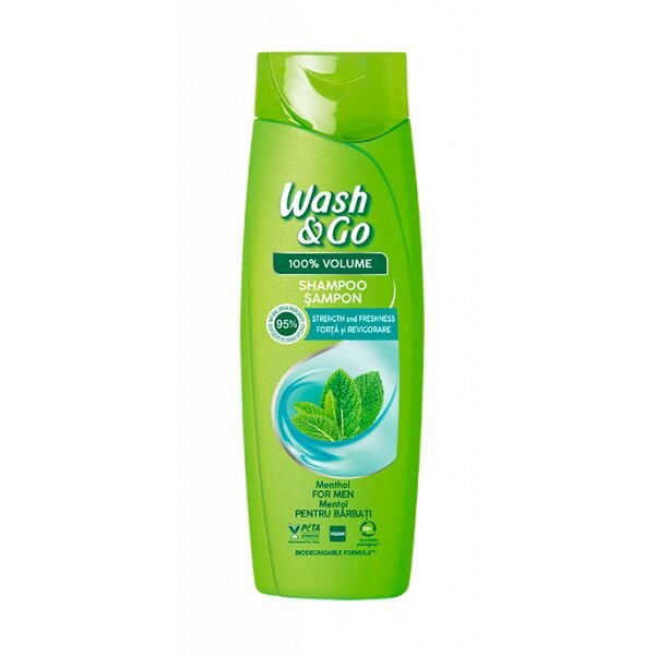 W&G SHAMPOO 360ML MENTHOL(6B)