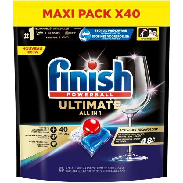 FINISH TABLETE SP.VASE 40 TABS(12PG)