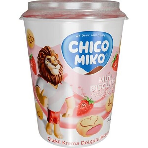 BISC.CHICO MIKO 125GR STRAWBERRY(24B)