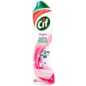CIF.CREAM 500ML PINK FLOWER IMP(16B)