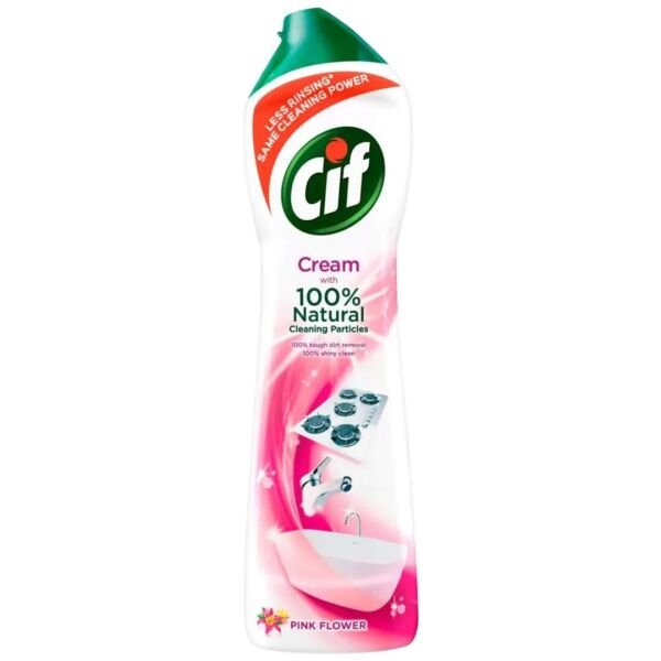 CIF.CREAM 500ML PINK FLOWER IMP(16B)