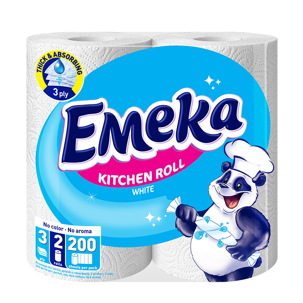 EMEKA PROSOP 2ROLE 3STR WHITE(10SET)