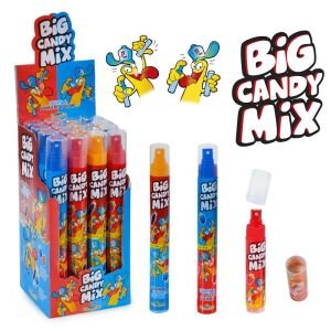 FUNNY C.SPRAY BIG CANDY MIX 80GR(16B) 8 DSP