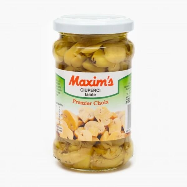 MAXIM"S CIUPERCI TAIATE BORCAN 280GR(12B)