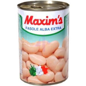 MAXIM"S FASOLE ALBA EXTRA 400GR(12B)