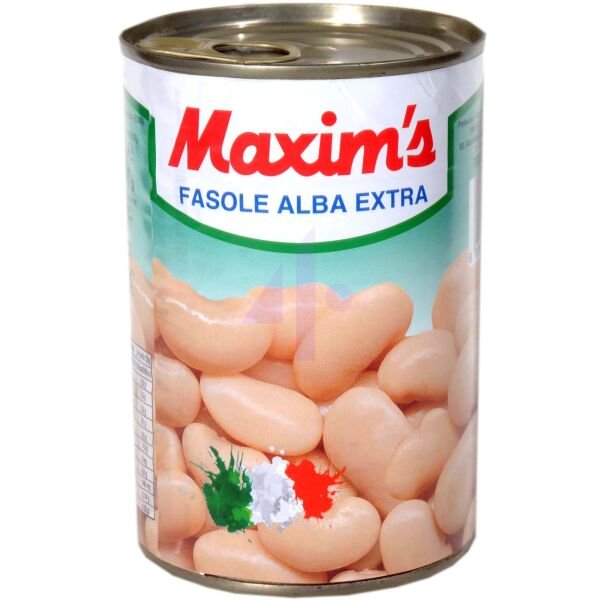 MAXIM"S FASOLE ALBA EXTRA 400GR(12B)