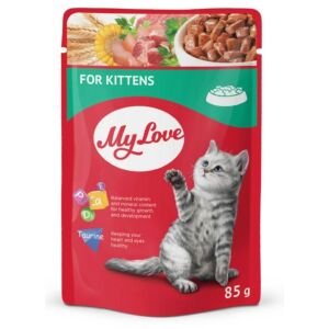 PET.MY LOVE CAT PLIC 80GR FOR KITTENS(24B)