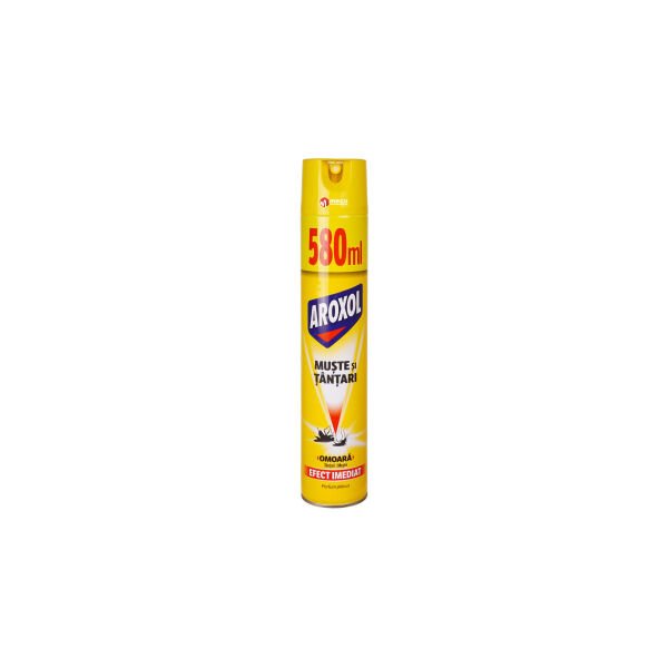 AROXOL SPRAY 580ML MUSTE SI TANTARI(12B)