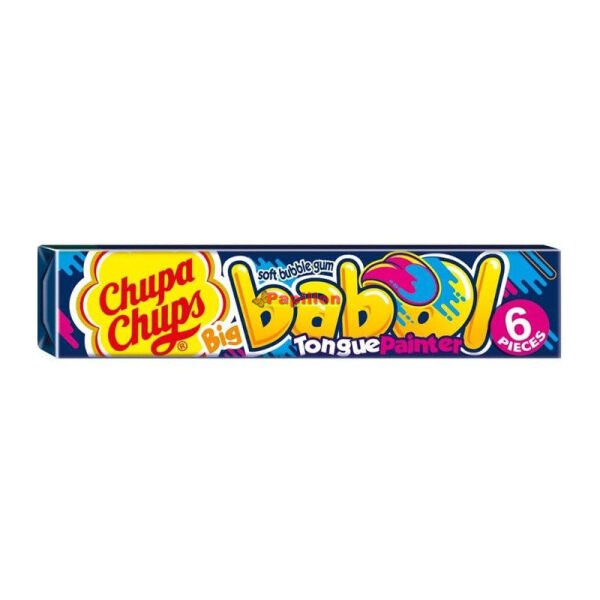 CHUPA CHUPS GUMA BIG BABOL 27.6GR TONGUE PAINTER(20B) 6CUT