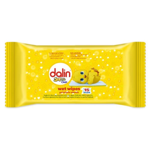 DALIN SERV.UMEDE SOFT&CLEAN BUZUNAR 15 BUC(32B) 9CUT