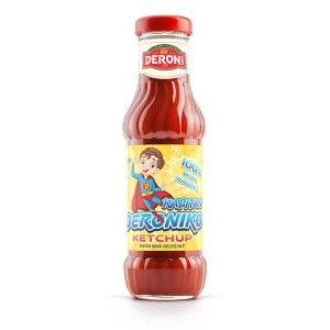 DERONI KETCHUP 340GR CAPITAN DERONIKO(6B)