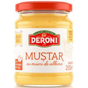 DERONI MUSTAR 200GR CU MIERE DE ALBINE(6B)