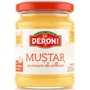 DERONI MUSTAR 200GR CU MIERE DE ALBINE(6B)
