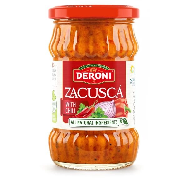 DERONI ZACUSCA 245GR ARDEI CHILI(6B)