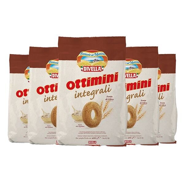 DIVELLA BISC.OTTIMINI 400GR INTEGRALI(18B)