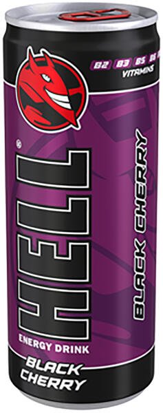 ENERGIZANT HELL DOZA 0.25L BLACK CHERRY(24B) SGR