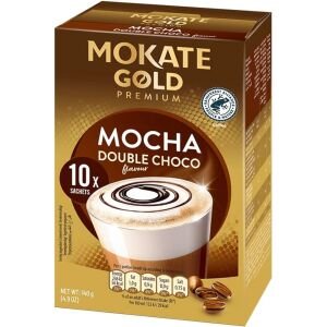 MOKATE CAPP.DOUBLE CHOCO(14GR*10) 12CUT