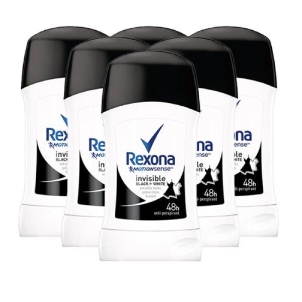 REXONA STICK 40ML WOM. INV.B&W(6B)