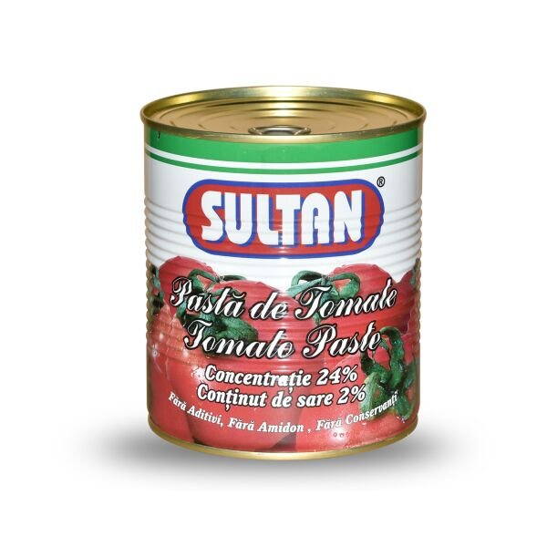 SULTAN PASTA TOMATE CUT.800GR+70GR(12B)