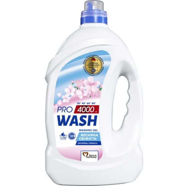 WASH DET.LICHID RUFE 4L PRO GEL UNIV. SPRING(4B)
