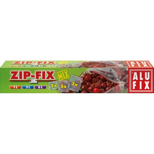 ALUFIX PUNGI CU FERMOAR ZIP FIX 15BUC(30CUT)