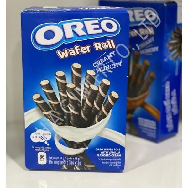 OREO WAFER ROLL 54GR VANILLA FLAVOR(20B)