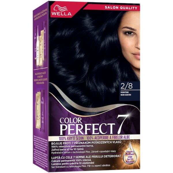 WELLA.COLOR PERFECT (2/8) NEGRU ALBASTRUI (18B)