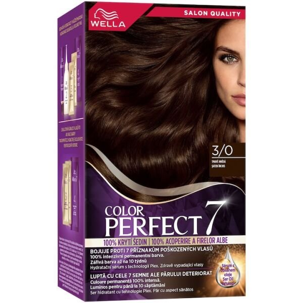 WELLA.COLOR PERFECT (3/0) SATEN INCHIS (18B)