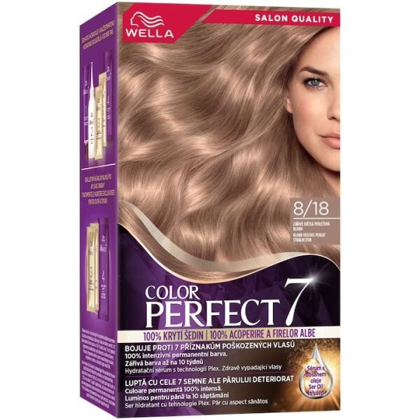 WELLA.COLOR PERFECT (8/18) BLOND DESCHIS PERLAT(18B)