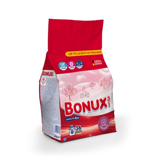 BONUX 3IN1 AUTOMAT 2.34KG PURE MAGNOLIA 36SP(5B)