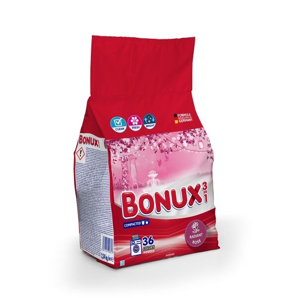 BONUX 3IN1 AUTOMAT 2.34KG ROSE 36SP(5B)