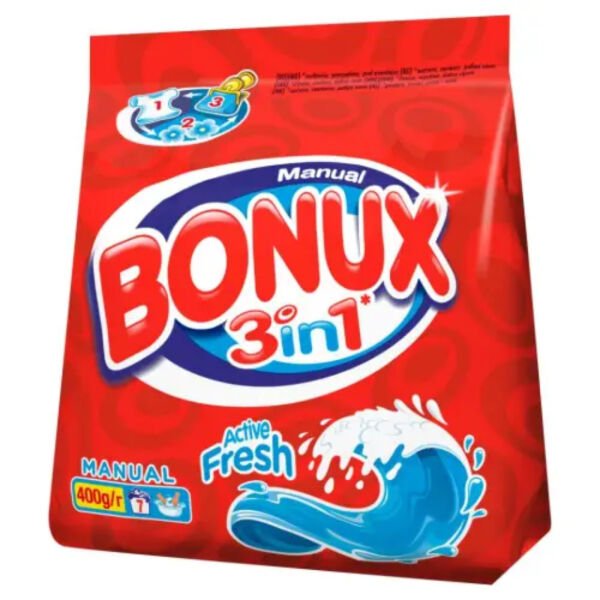 BONUX 3IN1 MANUAL 400GR POLAR ICE FRESH 8SP(26B)