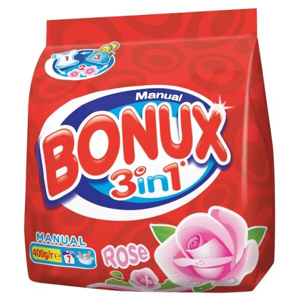 BONUX 3IN1 MANUAL 400GR COLOR ROSE 8SP(26B)