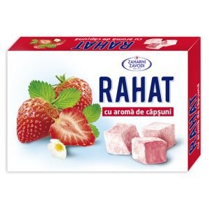 RAHAT 140GR CU AROMA DE CAPSUNI(54CUT)