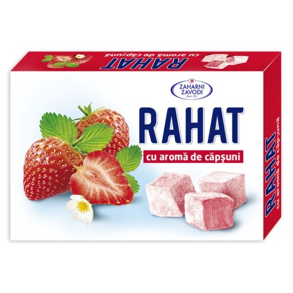 RAHAT 140GR CU AROMA DE CAPSUNI(54CUT)